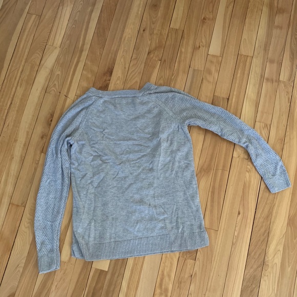 SONOMA Goods for Life Lattice Sweater in Gray - Picture 4 of 6